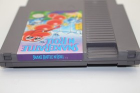 Snake Rattle 'n' Roll (Nintendo NES, 1991) Authentic Cart Only Tested & Works