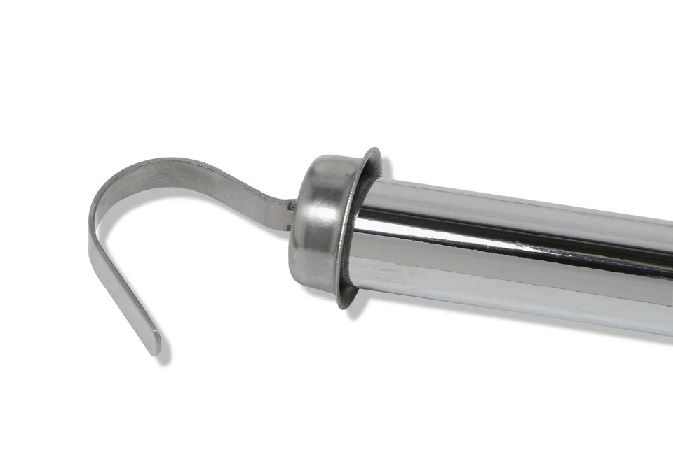 Varilla de medición y tubo de transmisión Mr. Gasket 9765-A - Cromo Foto 2 de 4