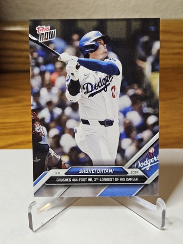 2024 Topps Now #161 Shohei Ohtani Los Angeles Dodgers
