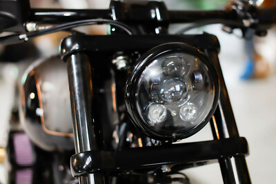 LED SCHEINWERFER 5,75'' mit Standlicht Harley Night Train Sportster DYNA Softail