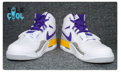 Nike Men\'s Air Jordan 2018 Mid 312 Legacy Lakers AV3922-157  Sneaker - Size 13 Buy Air Jordan Legacy 312  main image 4