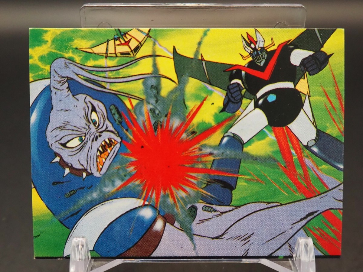 Great Grangen Great Mazinger No.18 Mini Trading cards Retro