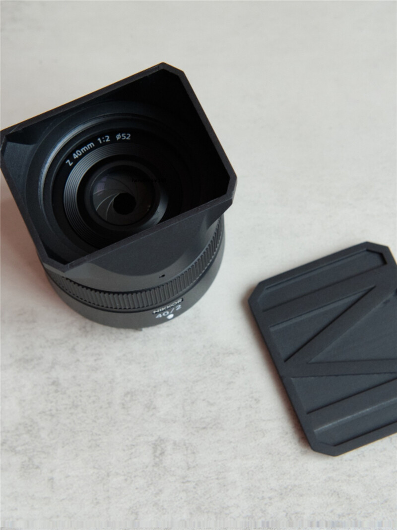 Lens Hood For Nikon Z40 f2 Z28 Resin Lens Hood with Cover