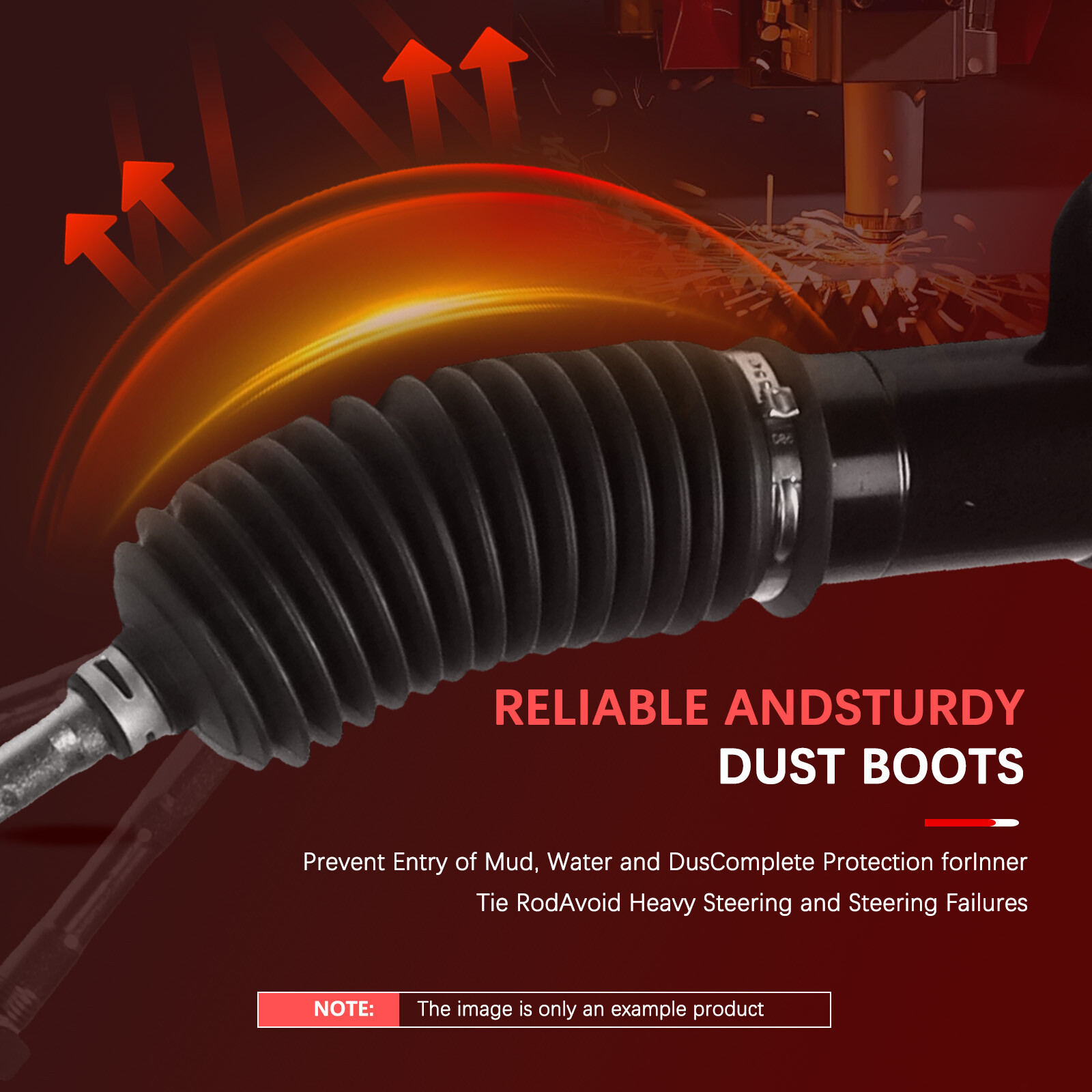 Power Steering Rack & Pinion For 04-15 Nissan Titan Armada Infiniti 5.6L 26-3023