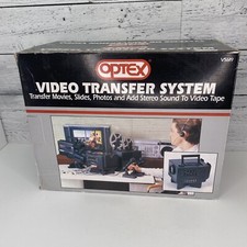 Optex Video Transfer System VS619 New: Transfer Movies Slides Photos To Video