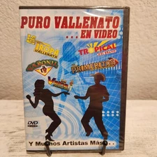 Puro Vallenato En Video Y Mucho Artistas Mas Spanish Dvd NEW SEALED