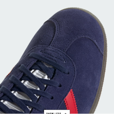 Size 11.5 - Arsenal FC x adidas Gazelle Originals Collection for