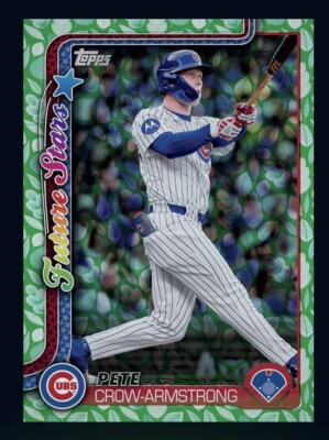 2025 TOPPS Series 1 -EASTER Green Future - PETE CROW-ARMSTRONG (Bunt DigitalCard