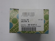 0818072 UC-TM8 NEW Phoenix contact terminal block marker labels box of 10 cards