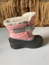 SOREL Commander Kids Winter Boots Pink Baby Size 12