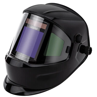 LÉSOLEIL 180° Large Viewing True Colour Welding Mask Auto Darkening Welding Helmet/Welder