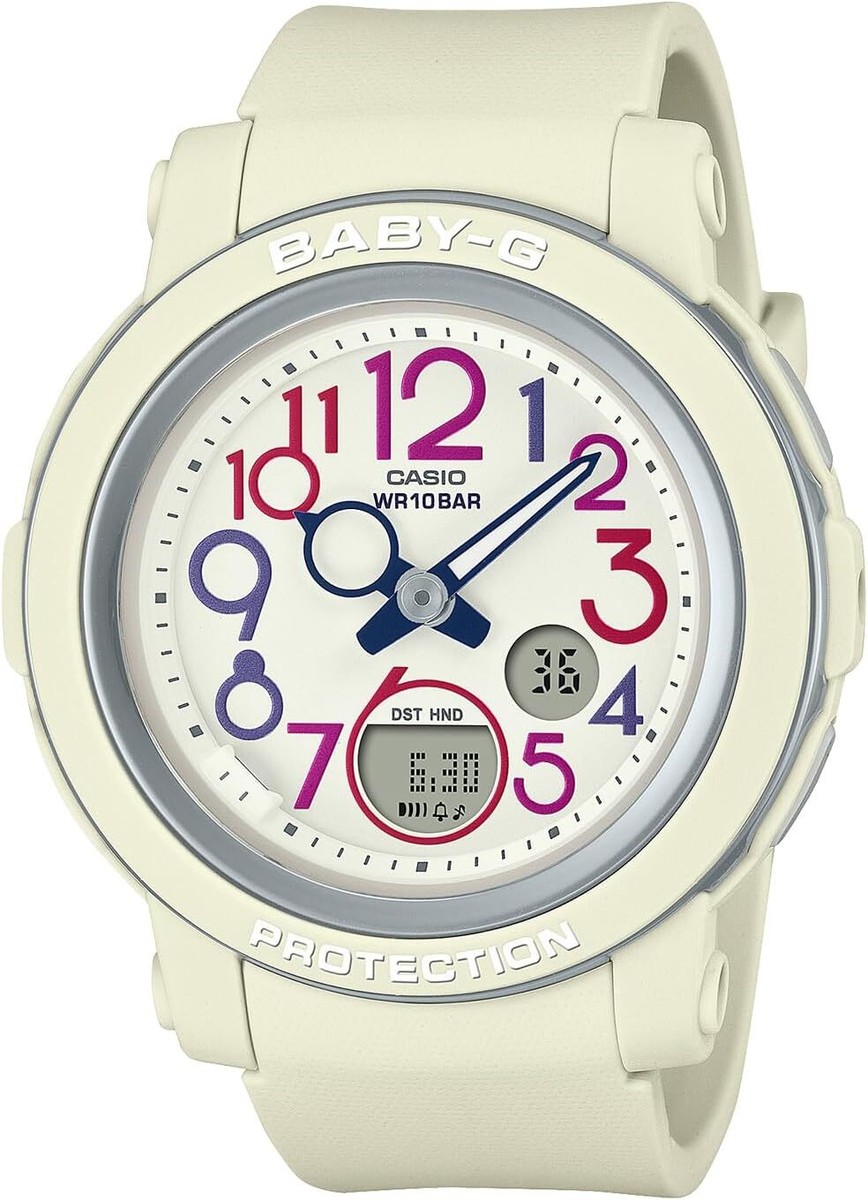 CASiO BABY-G BGA-290PA-7AJF White Women Watch New in Box | eBay