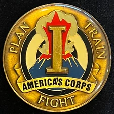 I Corps G3 Sgerant Major Challenge Coin