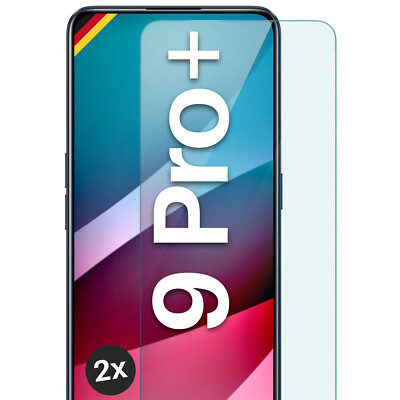 2x Echt Glas für Realme 9 Pro Plus Panzerfolie Hartglas Premium Displayschutz