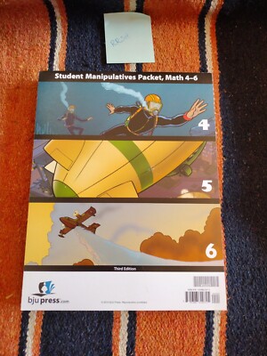 BJU Math Grades 4-6 Student Manipulatives Third Edition BJU Press READ DESCRIPTI