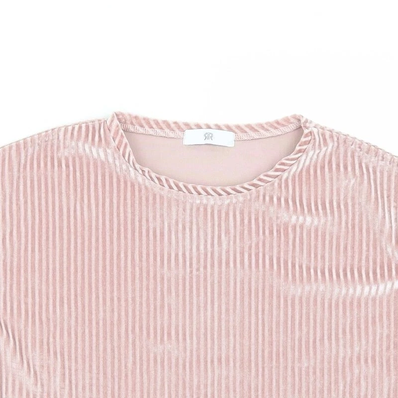 La Redoute Girls Pink Polyester blend T-Shirt Size 12 Years Roll Neck - Image 4 of 4