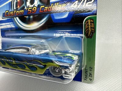 Hot Wheels Custom 59 Cadillac 4/12 T–Hunt 2006 042 #j3284 | eBay