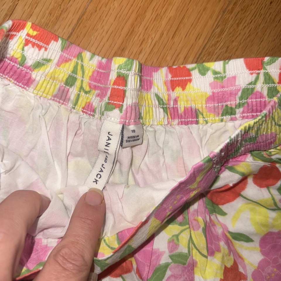 Janie And Jack Mini Boden Floral Top And Shorts Outfit/Set 10 EUC eBay