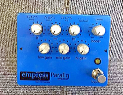 EMPRESS EFFECTS PARA EQ W/BOOST Parametric Equalizer Effect