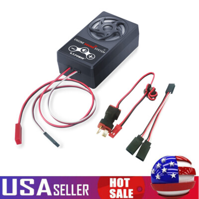 Car Engine Sound Simulated System Module 58 Sounds for 1/10 RC Off-Road Car W4M2