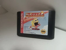 MINT NEW Pac-Man 2 The New Adventures Sega Genesis Game PACMAN Cartridge  #18L