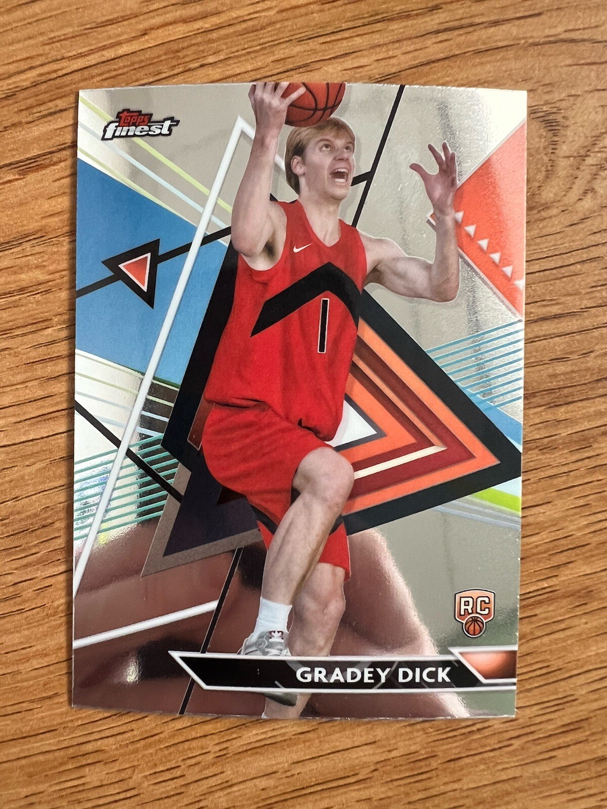 2023-24 Topps Finest Gradey Dick (RC) #180 Toronto Raptors