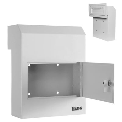 Throughthedoor Locking Drop Box D500 Heavy Duty Steel Mailbox For Depositing Mai