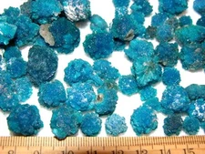 Cavansite crystal India one (1) piece per winner RARE blue/green ball formation