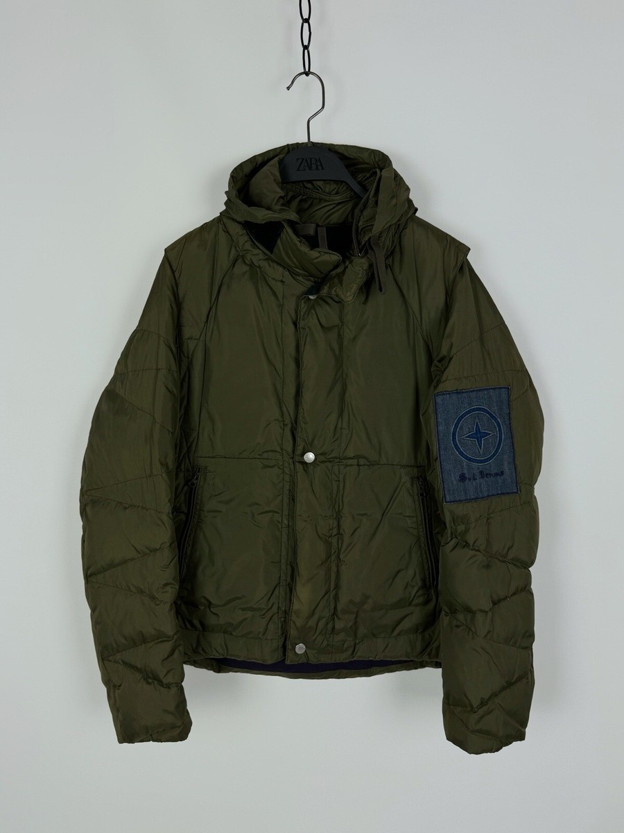 A/W 2005 Vintage Stone Island Denims Reversible Down Jacket A/W 2005 Vintage Stone Island Denims Reversible Down Jacket