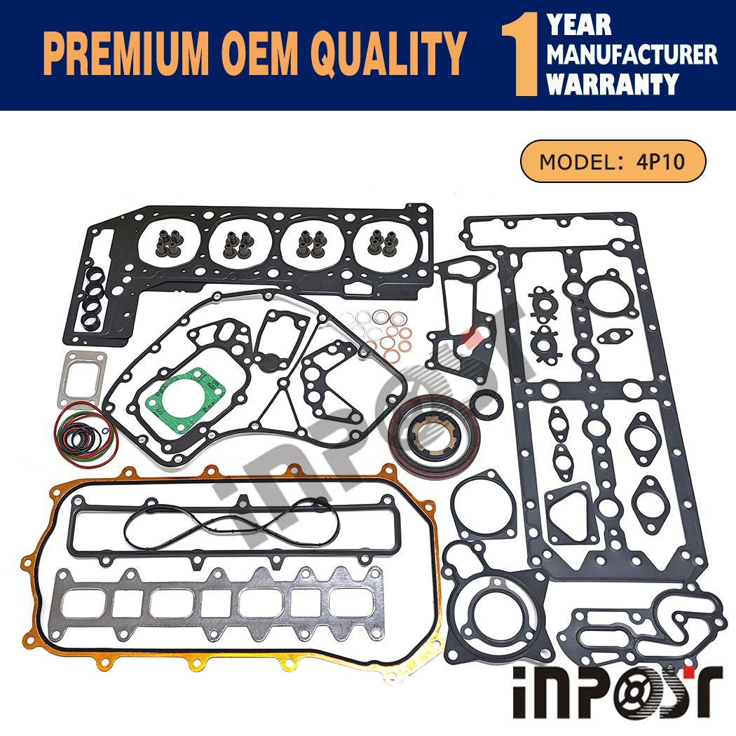 4P10 Full Gasket Kit For Mitsubishi 4P10 Engine Cylinder