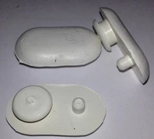 1EA NEW GROMMET WHITE COVERS TURN SIGNAL HOLES ON SOME EARLY MODELS  (314P)