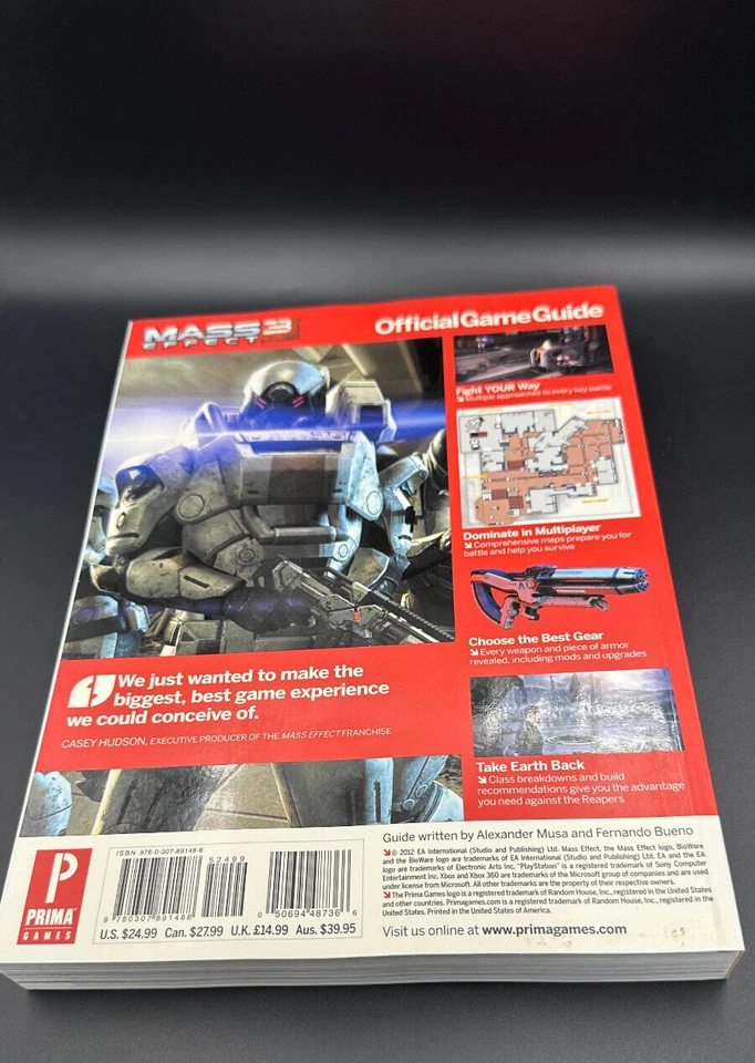 Mass Effect 3 Strategy Guide / Prima Games / New out of seal - Image 3 of 4