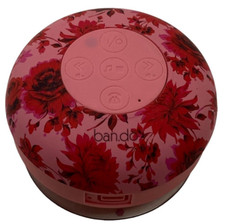BANDO BAN.DO Bluetooth Shower Speaker - Speaker only - Floral - Pink - Bluetooth