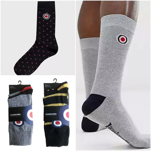 Lambretta Herren Socken 3 Paar Cotton Rich Socken UK 6 - 11 Einheitsgröße - Bild 2 von 27