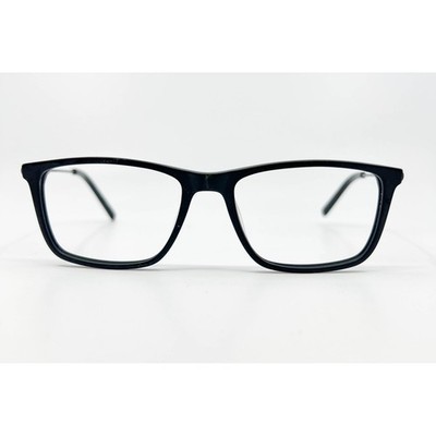 Marchon NYC Eyeglasses Mens Black M-3013 002 Rectangle 53-17-145