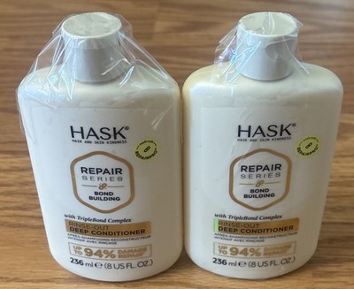 2x Hask Repair PRO Series, Bond Building, Deep Conditioner w/ Triplebond Complex