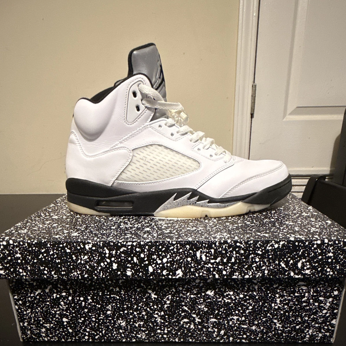 Jordan 5 Retro White Black for Sale | Authenticity Guaranteed | eBay