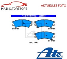 SATZ BREMSBELÄGE BREMSKLÖTZE ATE 130460-58032 P FÜR HYUNDAI ATOS,ATOS PRIME