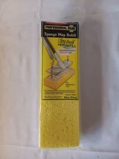 Rubbermaid Professional Plus Sponge Mop Refill Head Ultra-Fresh Fits X110 Yellow