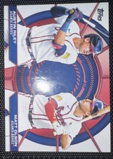 2025 Topps Series 2 - Dynamic Duos Matt Olson, Austin Riley #DD-17