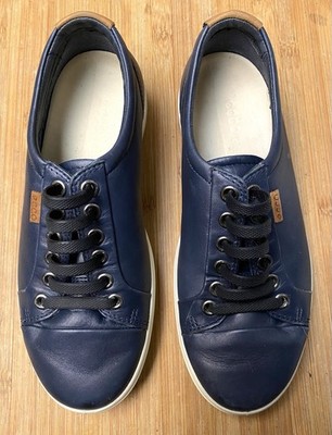 Ecco Soft 7 Women s Navy Blue  Walking Shoes US 4, EU 35 w/ Fixed Rubber Laces