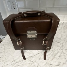 Marsand Vintage Brown Hard camera Case. 1970s