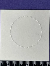 Stitched Frame Embossing Folder Cuttlebug Provo Craft Card Making Scrapbooking