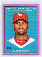 Albert Pujols [Pink Foil] #MV-23 Prices | 2025 Topps Update Most
