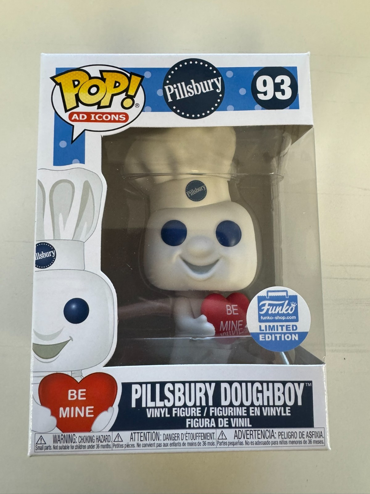 Funko Pop! Iconos Publicitarios - Pillsbury Doughboy (Corazón) - Pillsbury - Funko Shop - 93