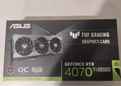 ASUS TUF Nvidia Geforce RTX 4070 Ti Super Gaming 16GB GPU Excellent