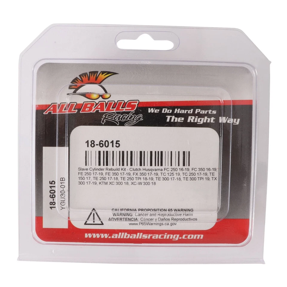 All Balls Clutch Slave Cylinder Kit w/ Piston 18-6015 for Husqvarna FC 350 16 17 Foto 4 de 4