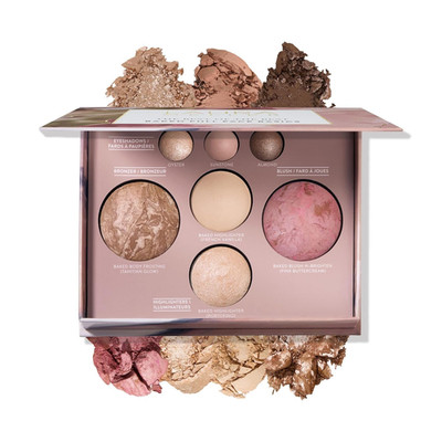 Best of the Best Baked Palette   7-In-1 Full Face Palette   Bronzer, Blush, 2 Hi
