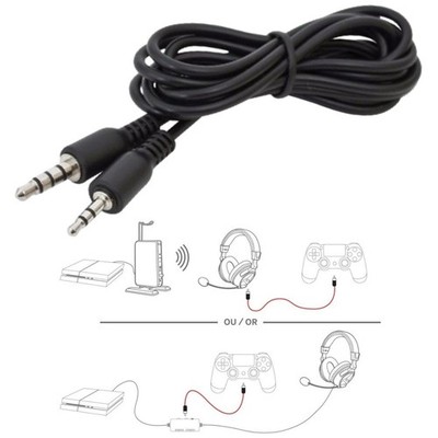 Chatkabel Chat Kabel Talkback Cable für Headset an Sony PS4 PS5 XBOX One Konsole
