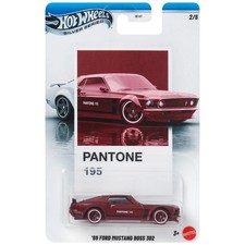 Hot Wheels Silver Series Pantone 195 69 Ford Mustang Boss 302 26 Hot Wheels Silver Series Pantone 195 69 Ford Mustang Boss 302 26